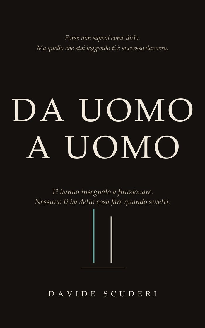 Copertina di Da uomo a uomo